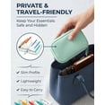 thumbnail image 6 of A8 Waterproof Pill Organizer Set, Waterproof Pill Pouch Set, Travel Medicine Organizers with 14 Color-Coded Pouches, Leakproof Reusable Zippered Storage Case, 6 of 7