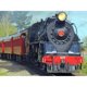 thumbnail image 1 of Pintura de diamante (DB5684) Tren redondo completo Pared de diamantes de imitación 40x50cm FLhrweasw Nuevo, 1 of 1
