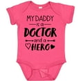 thumbnail image 3 of Inktastic My Daddy is a Doctor and a Hero Boys or Girls Baby Bodysuit, 3 of 5