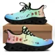 thumbnail image 1 of Zapatos de enfermería con estampado médico para mujer, zapatillas deportivas suaves con cordones, informales, para exteriores, envío gratis, 1 of 6