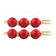 thumbnail image 2 of Broche de perlas para mujer, broche de seguridad con cristales de imitación, broches de boda rojo, 2 of 8