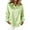 Light Green, variant on Satin Button Down Shirt For Women Draped Front Long Sleeve Blouse Tailored Look Business Casual Attire All Day Comfort Versatile Styling XXL Size Bronze