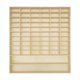 thumbnail image 1 of Vitrina para coches de juguete a escala 1/64, estante de pared, multifuncional, 60 compartimentos, 60 rejillas y 2 estantes, 1 of 9