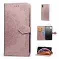 thumbnail image 3 of Dteck For iPhone 7 Plus / 8 Plus [Flower Embossed] PU Leather Wallet Flip Folio Protective Case Cover with Card Holder and Stand, Rosegold, 3 of 3