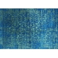 thumbnail image 1 of Ahgly Company Indoor Rectangle Oriental Light Blue Industrial Area Rugs, 4' x 6', 1 of 4