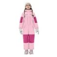 thumbnail image 2 of Kctiaxy Suits for Toddler Boys Girls Colorful Lightweight Insulated Snowsuits Windproof Hooded Snowsuit Winter Outwear Ski Suits, 2 of 8