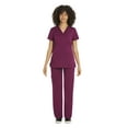 thumbnail image 4 of Scrubstar Women's Premium Ultimate Stretch V-Neck Scrub Top, Sizes XS-3XL, 4 of 7