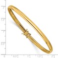 thumbnail image 2 of 14K Yellow Gold Polished Flexible Bangle, 2 of 2