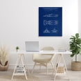 thumbnail image 3 of Stupell Industries Race Car Blueprint Transportation Painting Gallery Wrapped Canvas Art Print Wall Art, 30 x 40, 3 of 8