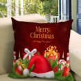 thumbnail image 1 of Funda de cojín de Feliz Navidad para decoración del hogar, funda de almohada, adorno de navidad, regalos de año nuevo para el hogar, dormitorio y sala de estar, 1 of 4