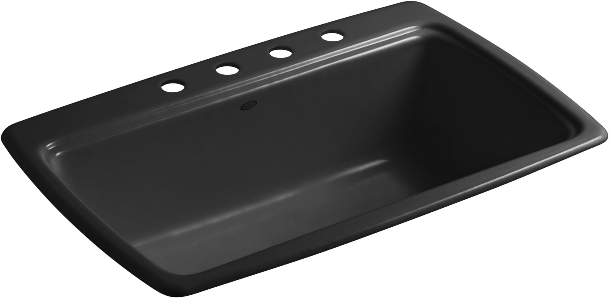 Kohler K58634 Cape Dory 33" Single Basin TopMount Enameled CastIron