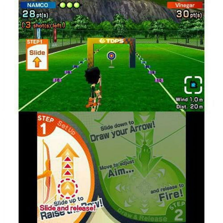 Dual Pen Sports, Bandai Namco, Nintendo 3DS, 00722674700290