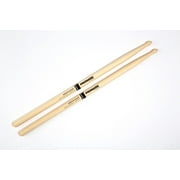 Promark Forward 5B Hickory Wood Tip Drumsticks - Tear Drop Tip