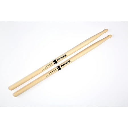 Promark Forward 5B Hickory Wood Tip Drumsticks - Tear Drop Tip