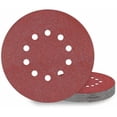 thumbnail image 1 of Pack of 10 225mm sanding discs, P100 grit, with 10 holes, for use on drywall sanders and giraffe sanders., 1 of 5
