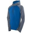 thumbnail image 1 of SUDADERA CON CAPUCHA ZEAL S GRAPHITE HEATHER/ROYAL Augusta 4762, 1 of 1