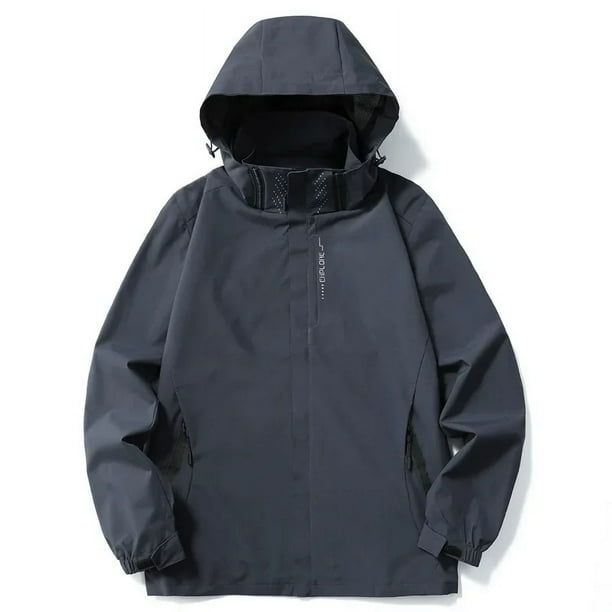 2024 chaquetas con capucha con estampado de camuflaje para hombre chaqueta cortavientos y ligera impermeable abrigos para hombre prendas de vestir Unisex de primavera 2024 Bodega Aurrera en linea