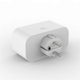 thumbnail image 4 of TUYA Smart Wifi Dual Plug 16A 2-in-1 Socket Outlet Switch Smart Home Timing APP Voice Control Work CLY809 EU Plug, 4 of 5
