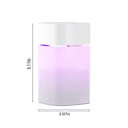 thumbnail image 3 of Qholemyo Small Humidifier Desktop Humidifier Portable Cool Mist Device With Colorful Marquee Lamp Night Function For Home Office Car Home Goods, 3 of 9