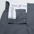 thumbnail image 5 of Pantalón de sóftbol CHAMPRO Tournament de tiro bajo para niñas, talla S, gris, 5 of 5