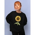 thumbnail image 2 of Sunny Flower I Sweatshirt Women -Grace Popp Designs, Female Small, 2 of 4