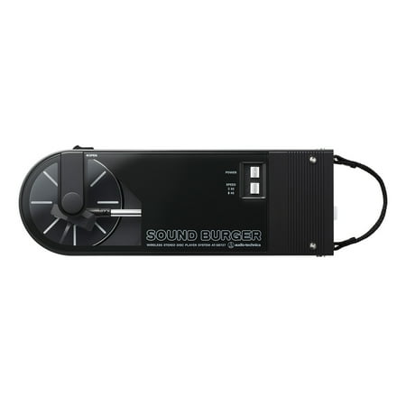 Audio-Technica - AT-SB727-BK Sound Burger Portable Turntable - Black