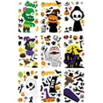 thumbnail image 1 of Halloween Window Clings - Double-Side Removable Halloween Window Stickers Glass Decals for Party Decorations Pumpkin Spider Bat Ghost Witch Window Décor, 1 of 5