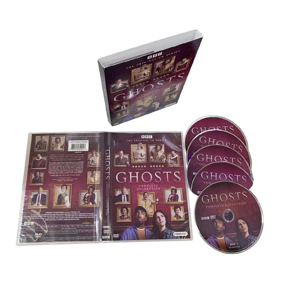 Ghosts: The Complete Series Season 1-5 (DVD, 5-Disc Box set) New