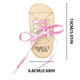 thumbnail image 3 of Xihbxyly Cordones de Aprendizaje, Herramienta Interactiva de Aprendizaje, Desarrollo de La Motricidad Fina, Diseño Seguro y Duradero, Uso En Casa y En El Aula, Juego de 2 Piezas, Sistema de Cordón Aj, 3 of 5