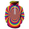 thumbnail image 1 of Blusa de cuello redondo con estampado digital 3D colorido informal de manga larga para hombre Pompotops oipoqjl18886, 1 of 3
