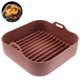 thumbnail image 1 of Sartén Para Barbacoa, Sartén De Silicona, Utensilios De Cocina Resistentes Al Calor, Parrilla Rectangular Duradera, Accesorios Para Barbacoa, Cocina, Camping Advancent HA026976-01, 1 of 7