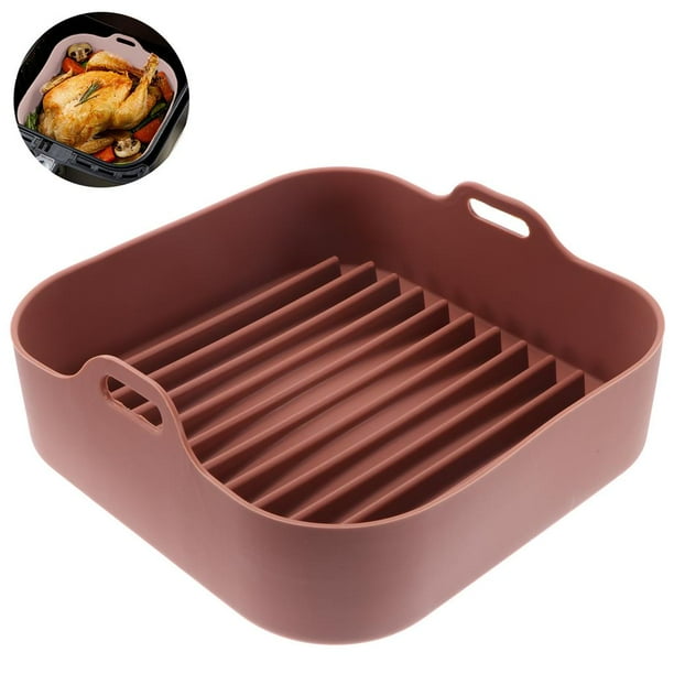 Sartén Para Barbacoa, Sartén De Silicona, Utensilios De Cocina Resistentes Al Calor, Parrilla Rectangular Duradera, Accesorios Para Barbacoa, Cocina, Camping Advancent HA026976-01