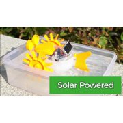 4M: Green Science: Aqua Robot - DIY Water Swimming Fish Toy Robot, Solar & Battery Hybrid Power, STEM Building Craft & Activity Set, Kids Ages 5+