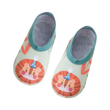 

Odeerbi Clearance Toddler Socks Boys Girls Non-Slip Floor Socks Breathable Kids Cartoon Animals Cartoon Print Indoor