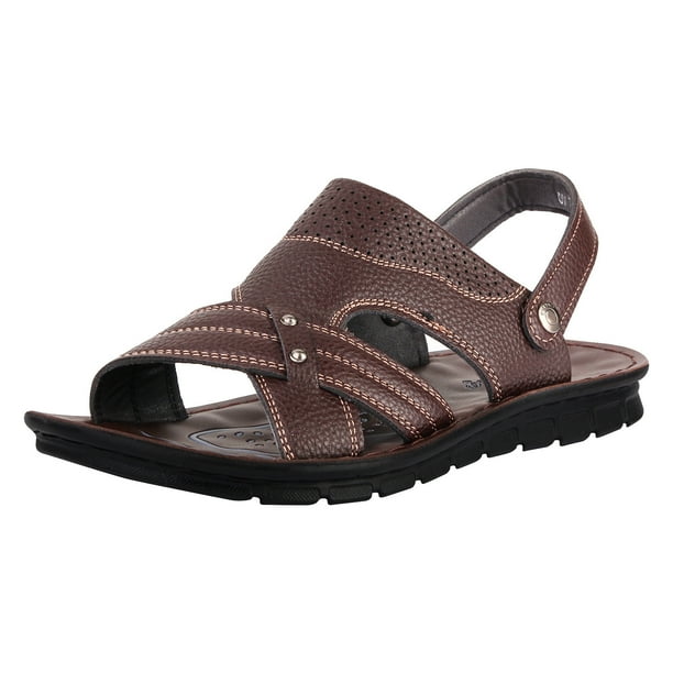 nsendm Men Sandal Adult Male Mens Sandals Size 11 Wide Width Men Summer Two Wear Buckle Strap Casual Open Toe Flat Soft Bottom Reefs Men Sandals Brown
