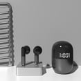 thumbnail image 4 of Twowood auricular Awei True Wireless Estéreo Mini Bluetooth-Compatible con Bluetooth 5.0 Reducción de ruido HIFI Estéreo Auriculares inalámbricos Auriculares en Ore Auriculares Deportivos Auriculares, 4 of 6