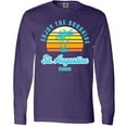 thumbnail image 3 of Inktastic Summer Enjoy the Sunshine St. Augustine Florida in Blue Long Sleeve T-Shirt, 3 of 5