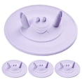 thumbnail image 2 of Shiogb Silicone Tea Bag Holder, Crab Designed Cup Cover with Tea Bag Holder Mug Lid for Coffee Tea, Reusable Silicone Lid Leak Proof, B*4, 2 of 4