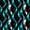 Stripe 09, variant on Manfei Gradient Stripes Twin Sheets, Shiny Abstract Lines Bedding, Teal, Black and Silver, Black Reversible 3pcs1 Flat Sheet 1 Fitted Sheet 1 Pillowcase