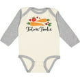 thumbnail image 3 of Inktastic Future Foodie Cute Vegetable Boys or Girls Long Sleeve Baby Bodysuit, 3 of 5