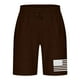 thumbnail image 3 of Puntoco Shorts Hombre Casuales Playa Liso Moda,Pantalones Cortos Deportivos Para Hombre Con Bolsillos De Secado Rápido Baloncesto Correr Ciclismo,Promoción, Alto Y Grande, 3 of 4