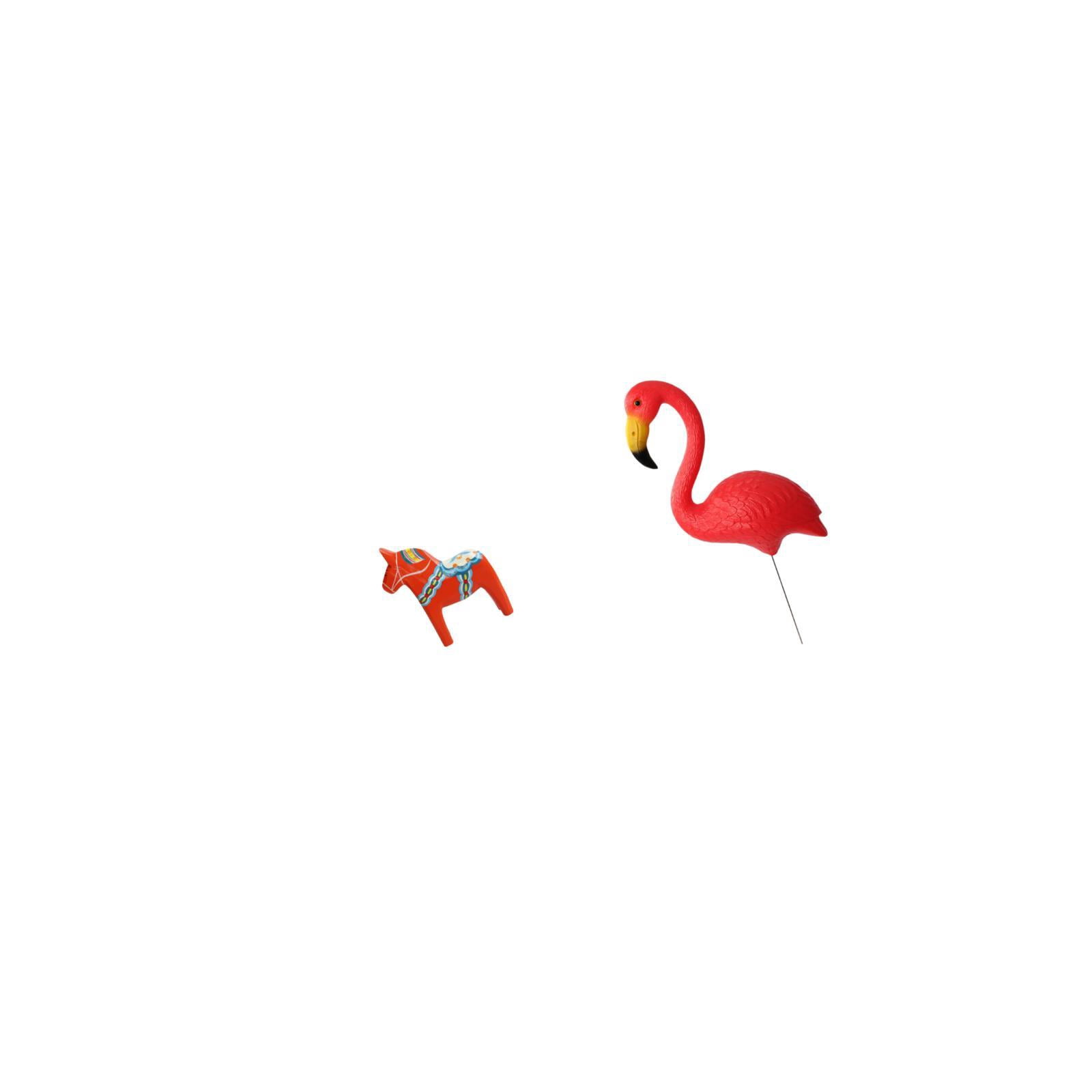 CoudarTitie Swedish Dala Horse Ornament Collectible Dalecarlian Horse Figurine Animal Sculpture for Bookshelf Entrance Cabinet Home Decor Bird Statue Figurine Yard Art Ornament Backyard Fairy
