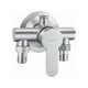 thumbnail image 1 of Exposed shower faucet with hot and cold water mixing valve made of 304 stainless steel, 1 of 5