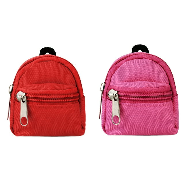 Sac à Dos pour Poupée Mignon Créatif en Toile Mini Sac pour Poupée Accessoires pour Poupées