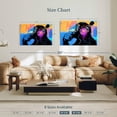 thumbnail image 4 of Elephant Stock The Thinker Wall Art - Horizontal Canvas Wall Art - Living Room Wall Decor - Animal Canvas - Black And Blue Decor By Stephen Chambers - 45" x 30", 4 of 8