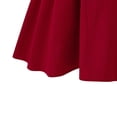 thumbnail image 4 of mgoYE Casual Toddler Girl Dress Girls Elegant Dress Off Shoulder A-Line Casual Party Dresses for 8-13T(Red,10-11 Years), 4 of 7