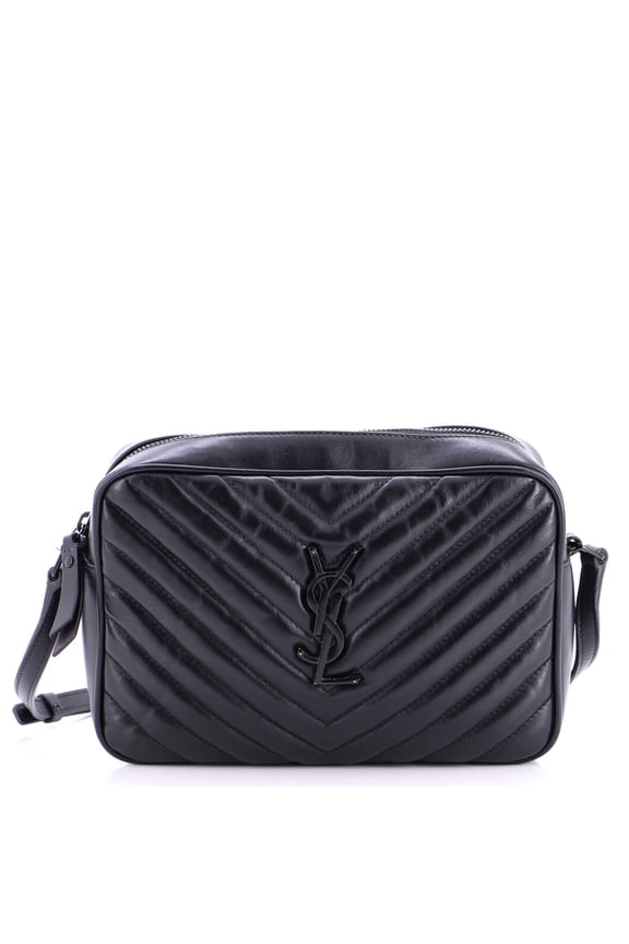 Pre-Owned Lou Camera Bag Matelasse Chevron Leather Small By Rebag