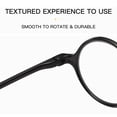 thumbnail image 5 of 40mm Round Frame Reading Glasses for Men Women TR90 Vintage Readers, 5 of 5