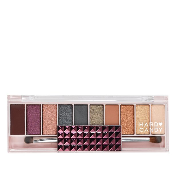 Hard Candy, Top Ten Eyeshadow Palette, 10 LongLasting Shades, Twisted