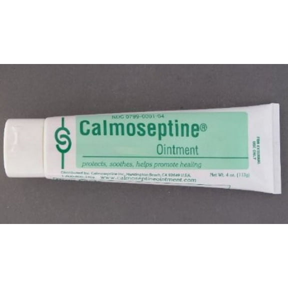 Calmoseptine Ointment Tube 4 oz (5 Pack)